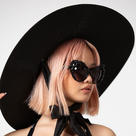 Killstar Accessories Killstar Beyond The Veil Gothic Hat Dollskill